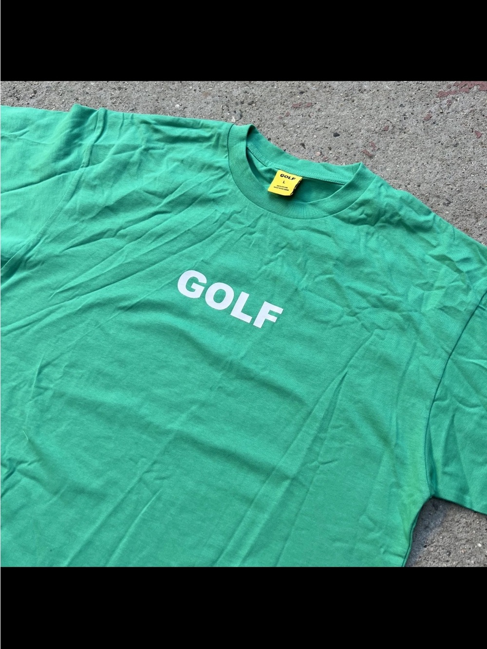 Golf Wang T-shirt Men's L Seafoam Green Tyler The Creator Logo Streetwear Skate